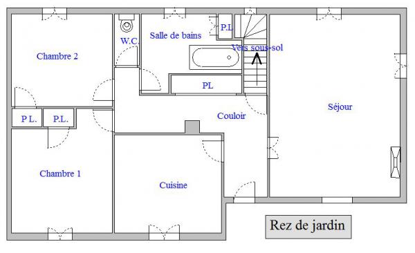 Plan Maison Rignieux-le-Franc