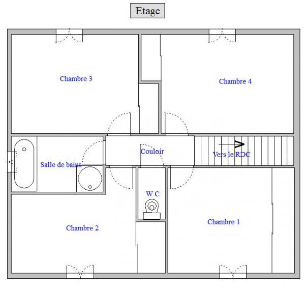 Plan Maison Châtillon-la-Palud
