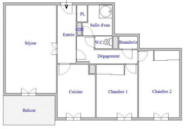 Plan Appartement Ambérieu-en-Bugey