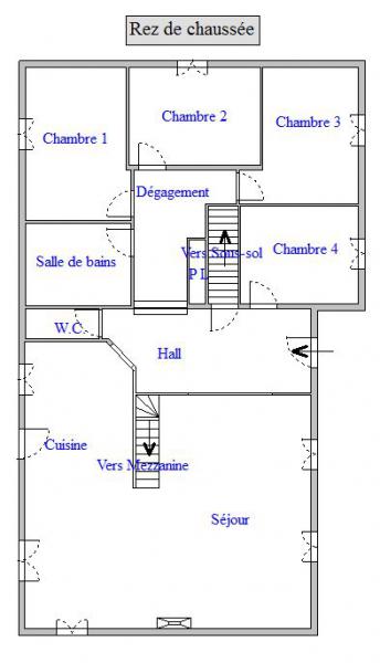 Plan Maison Sainte-Julie