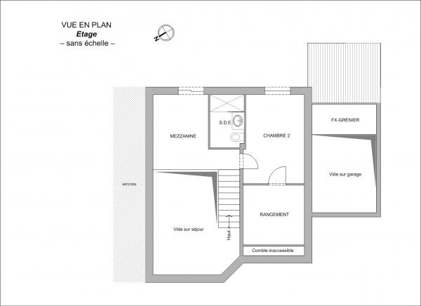Plan maison F4 Montaigu