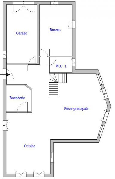 Plan Maison Saint-Maurice-de-Gourdans