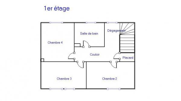 Plan Maison sur 2 niveau + sous-sol avec jardin Gaillac