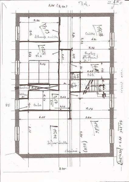 Plan Maison Chapelle-Gauthier