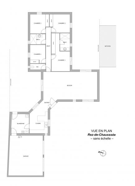 Plan Maison F5 Le Poiré-sur-Vie