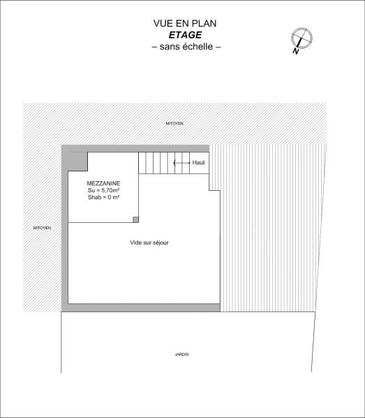 Plan Maison 2 pièces 46 m² Château-d'Olonne