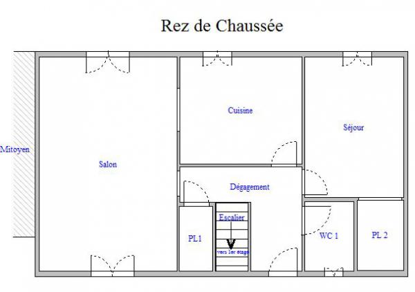 Plan Maison Saint-Denis-en-Bugey