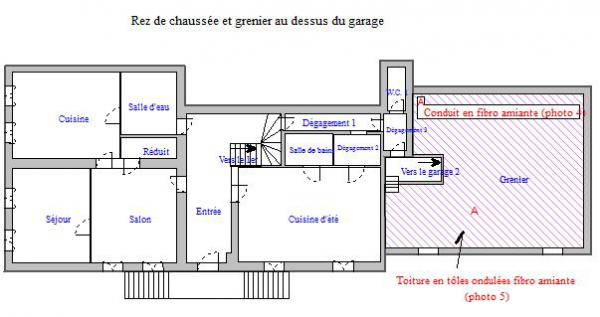 Plan Maison Saint-Jean-le-Vieux