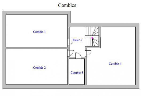 Plan Maison Saint-Jean-le-Vieux