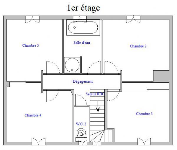 Plan Maison Poncin