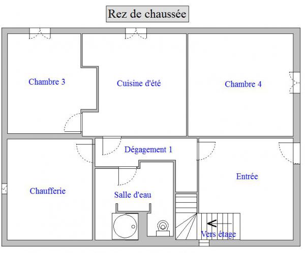Plan Maison Jassans-Riottier