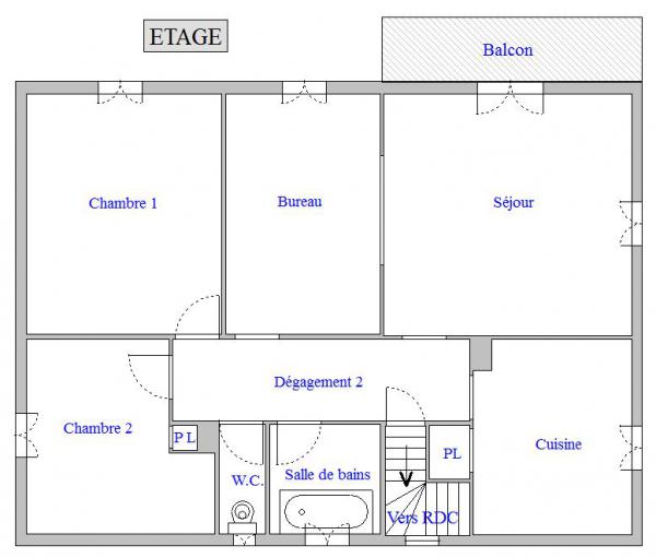 Plan Maison Jassans-Riottier